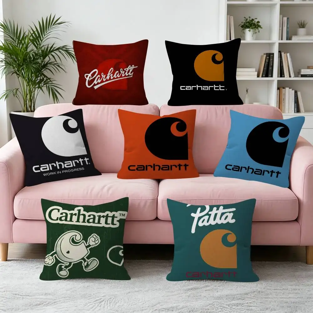 Casual  Cushion 30x30 Pillow Gift Home Office Decoration Bedroom Sofa Car Cushion Cover case 45x45 C-CarharttS