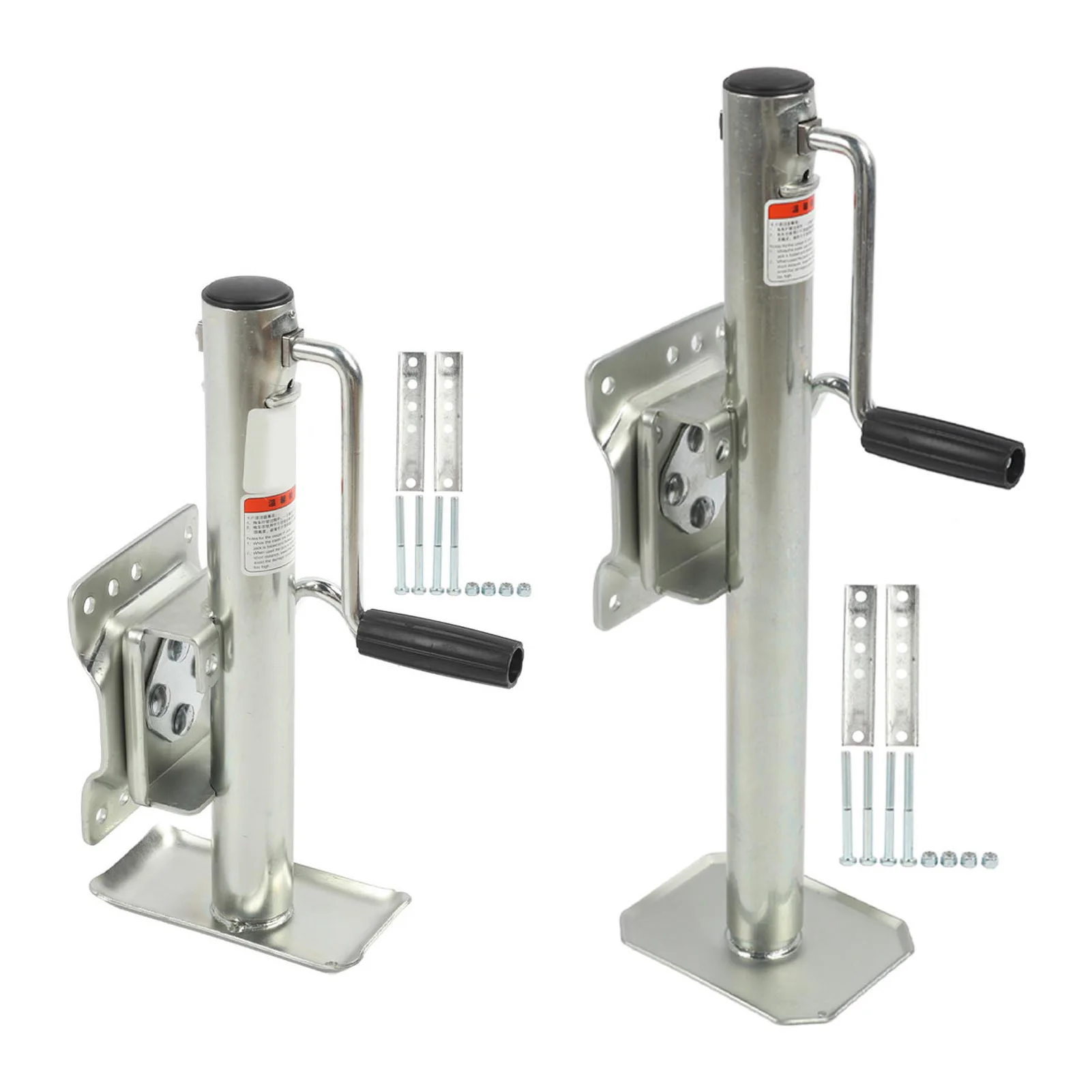 

1200lbs Adjustable Trailer Jack with Wheel Side Rotation Handle Swivel Trailer Tongue Jack for ATV UTV Yacht Trailers RVs