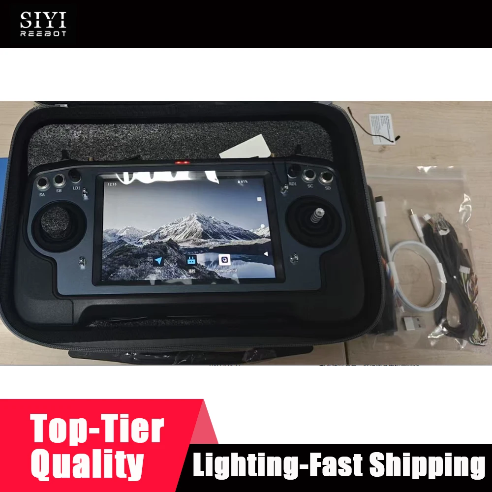 SIYI MK32 Enterprise Handheld-Bodenstation Smart Controller 7-Zoll-HD-LCD-Touchscreen mit hoher Helligkeit, Dual-Full-HD-Digital