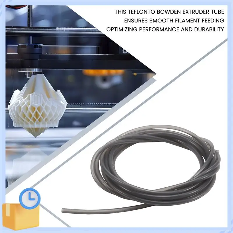 Популярный 3D-принтер 2,5 × 4 мм, трубка из ПТФЭ для Bambu Lab P1P/AMS/A1, мини-тифлоновая труба, экструдер Боудена для деталей нити Bambulab B