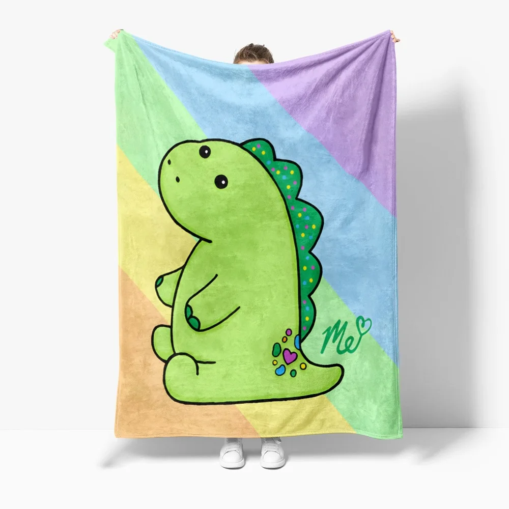 Детское одеяло Moriah Elizabeth для девочек Ranboo Crown Moriah, одеяло Элизабет Mrech, мягкое, легкое, уютное, плюшевое