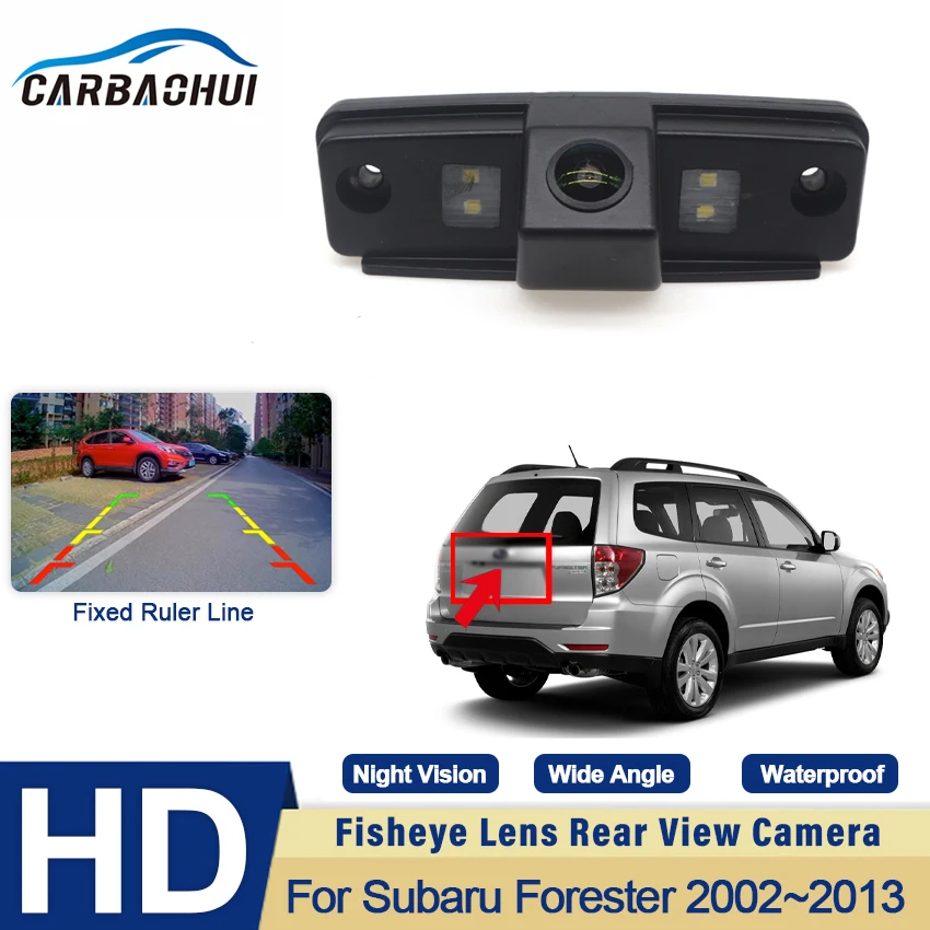 Car CCD Night Vision High quality RCA Backup Rear View Camera Parking For Subaru Forester 2002~2010 2011 2012 2013 Wide Angle