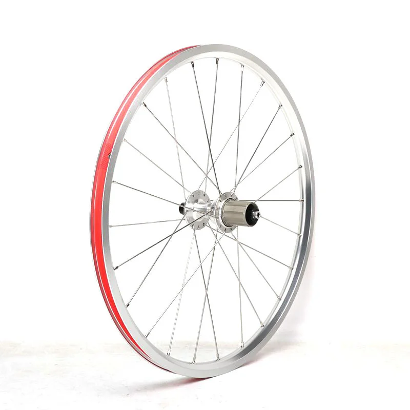 

16 20 24 Holes Bike Wheel Aluminum Alloy 20 Inch Foldable Bike BMX Wheel Hub Spoke Bicycle Part