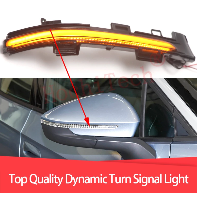 

Dynamic Scroll LED Turn Signal Light Indicator Blinker Light for Volkswagen ID.4 for Audi Q4 E-tron for Skoda Enyaq 2021-2024
