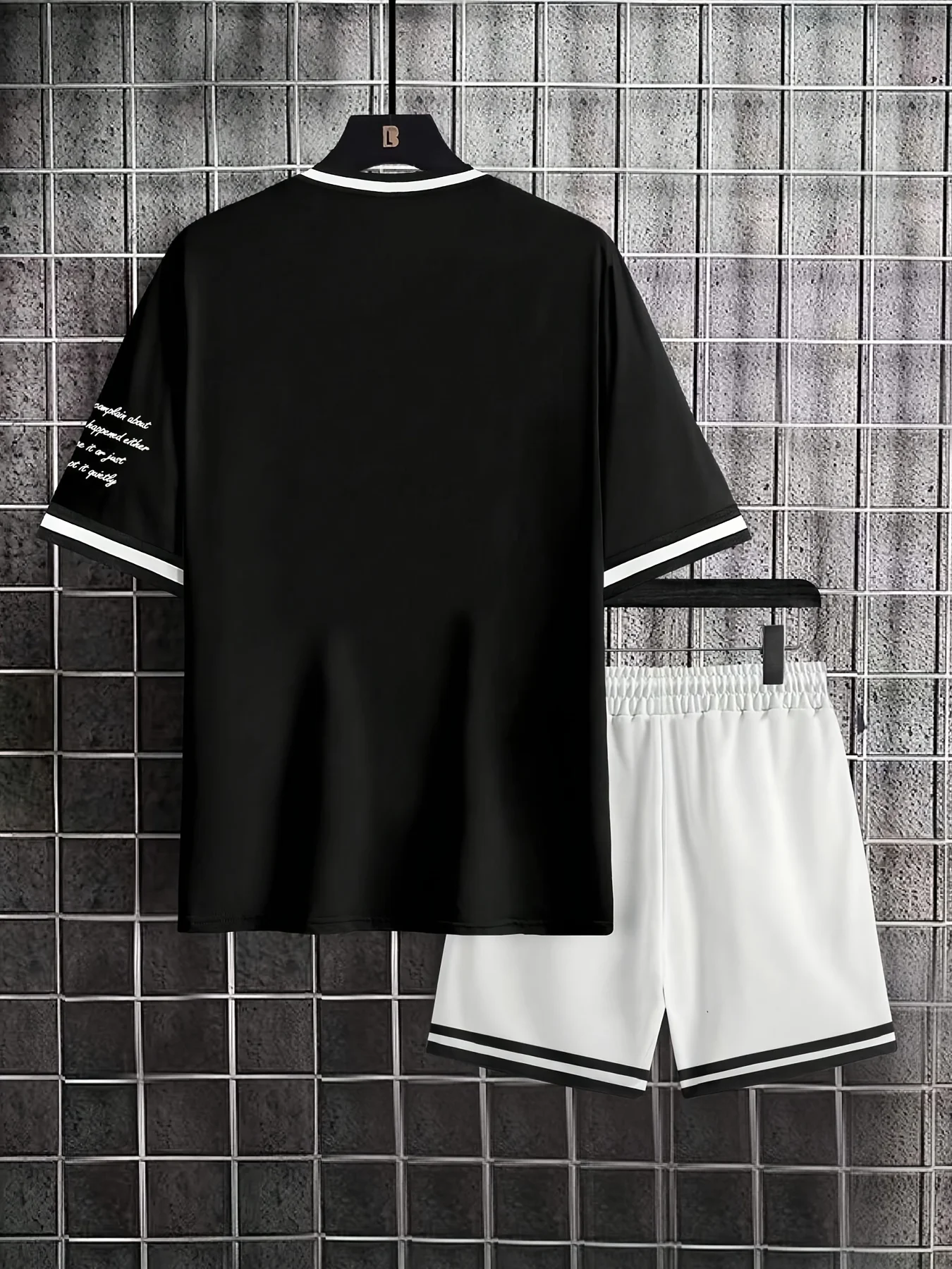 بدلة صيفية خارجية مكونة من قطعتين، بدلة رجالية مطبوعة ثلاثية الأبعاد جديدة للصيف، تي شيرت وسروال قصير غير رسمي برقبة دائرية وأكمام قصيرة