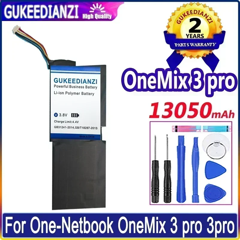 Replacement Battery For One-Netbook OneMix 3 OneMix3 Pro 3pro 13050mAh High Capacity + Free Tools