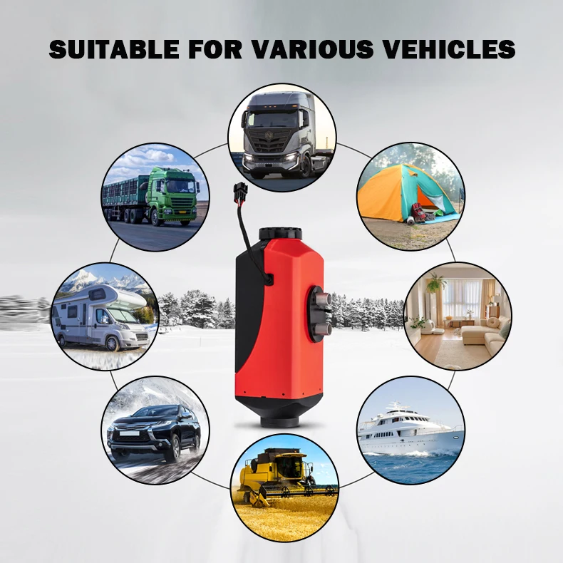 12v 24v Auto Car Webasto Riscaldatore Portatile 2kw 5kw Parcheggio Diesel Riscaldatore per Camion Barca Caravan Auto