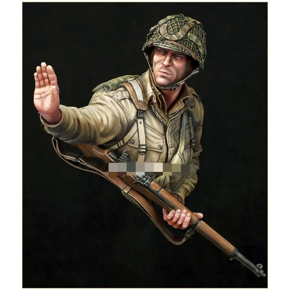 CRAZE Unassambled 1/10 antique fantasy Guerrier soldat buste Résine