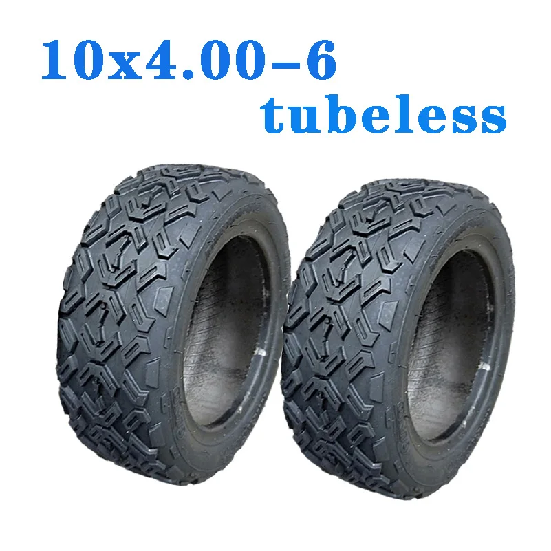 10x4.00-6 tubeless for electric scooter tires bike 10 x4. 00-6 vacuum tire free shipping