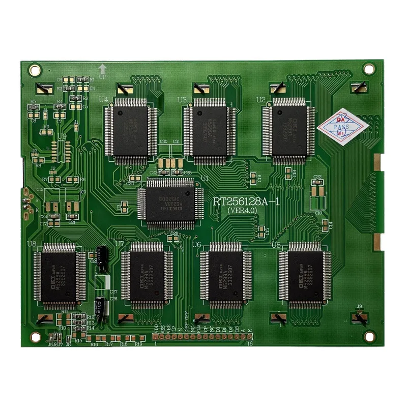 Imagem -02 - Painel de Exibição Lcd Industrial Substituir Rt256128a1 256x128