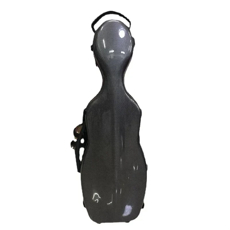 Violin case pc set up, black white dot violin case