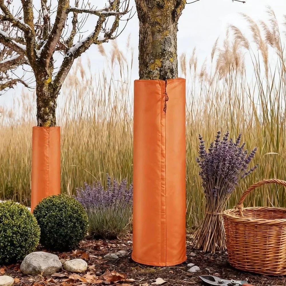 

Heat Preservation Plant Insulation Cover Tear-resistant Cold Resistance Plant Cover Protector with Drawstring Waterproof