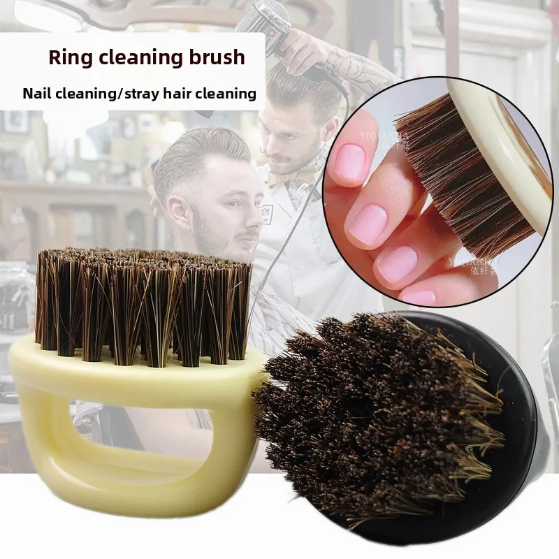 Horse hair men's shaving brush barber salon facial beard cleaning shave tool