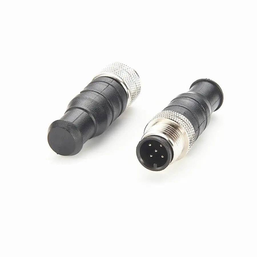 NMEA 2000 Compatible Terminator CAN Connector M12 5 Pin Male Marine Grade 