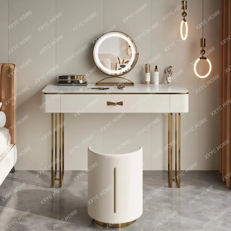 XXModern Makeup Vanity Table Organizer Aesthetic  Dressing Table Drawers Storage Decor Mesa De Maquillaje Bedroom Furniture