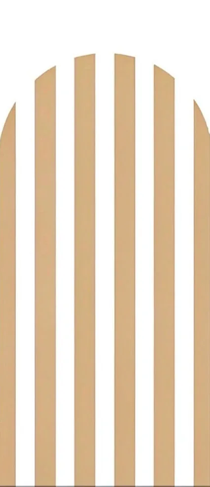 Custom Double-Sided We Can Bearly Wait Baby Shower Arch Backdrop Cover Balloon Stripes Birthday Party Photography Background