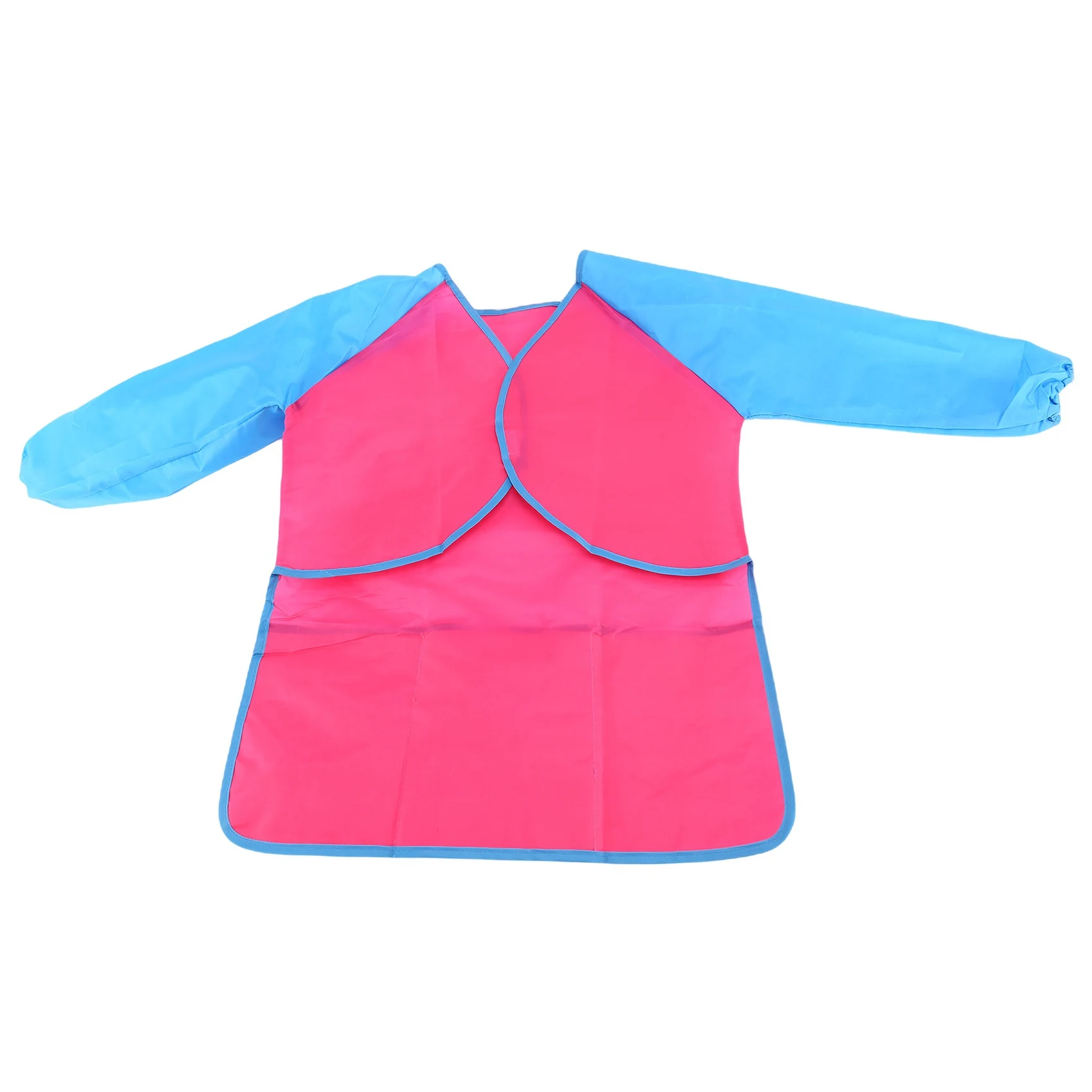 

CYGJ-Pack Of 4 Kids Art Smocks, Children Waterproof Artist Painting Aprons Long Sleeve With 3 Pockets For Age 2-6 Years