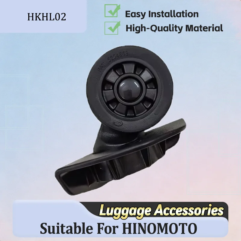 

For Hinomoto HKHL02 Universal Luggage Wheel Repair Kit - Heavy-Duty Replacement Wheel Fits All Luggage