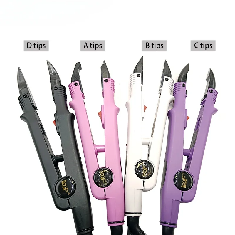

Professional hair extension tools kit 220C hair clip extension tools I tips types of tongs for hair extensions