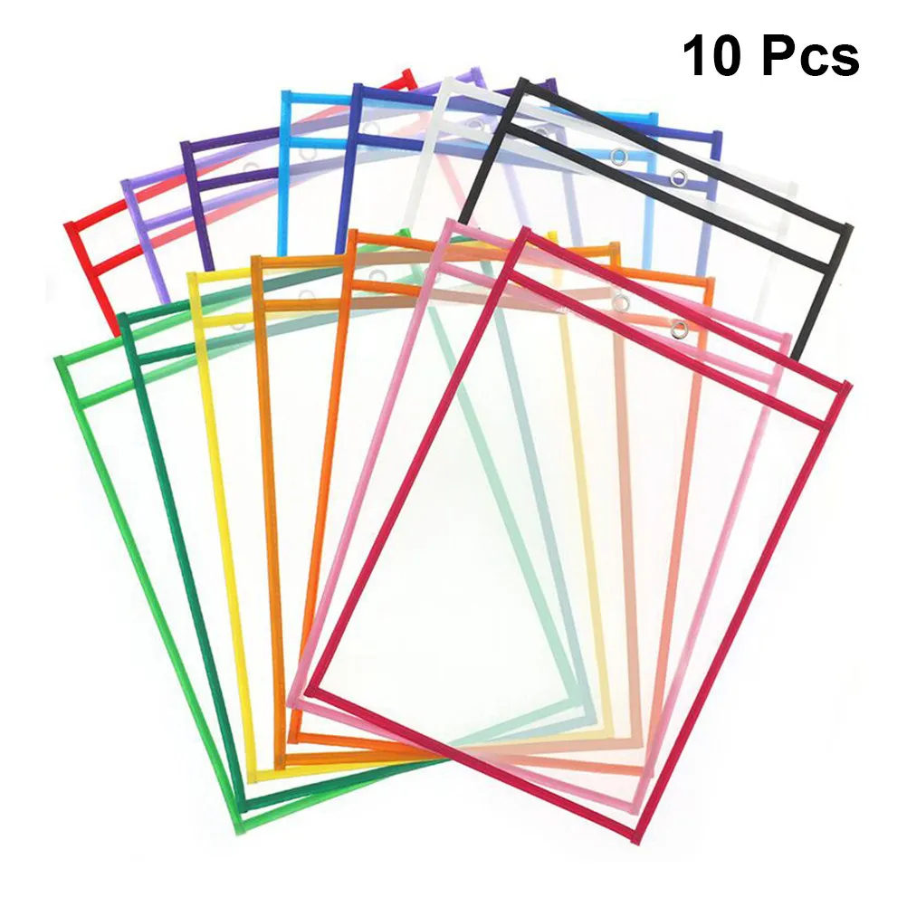 10-unidades-de-bolsas-de-pvc-resistentes-para-guardar-documentos-con-superficie-transparente-para-escribir-con-rotulador-ideales-para-hojas-de-ejercicios-plantillas-y-para-organizar-rotuladores