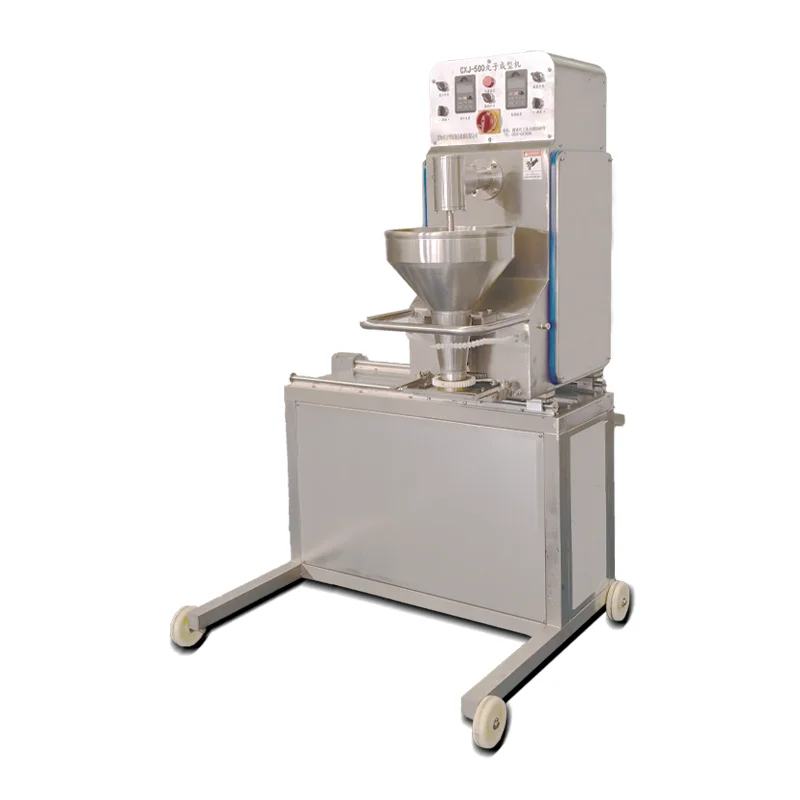 Fully automatic industrial electric mutton ball making machine for efficient production of meatballs