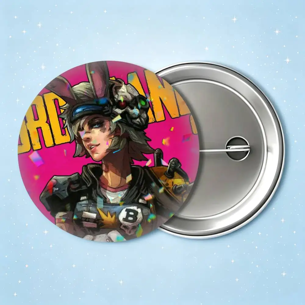 Looter-Shooter Borderlands3 25mm 32mm 44mm 58mm 75mm Brooches Badges Pins for Accessories Gift