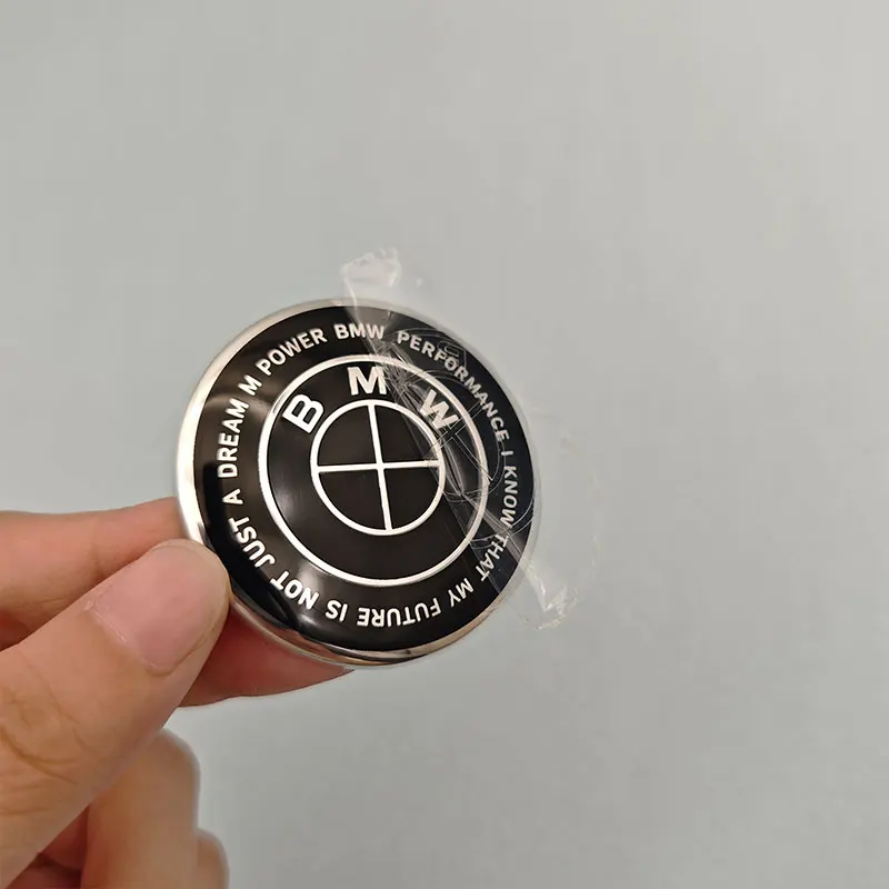 45 مللي متر غطاء عجلة توجيه سيارة شعار لسيارات BMW E30 E34 E36 E39 E46 E60 E90 F30 F10 G20 G30 X1 X2 X3 X4 X5 X6 X7 اكسسوارات