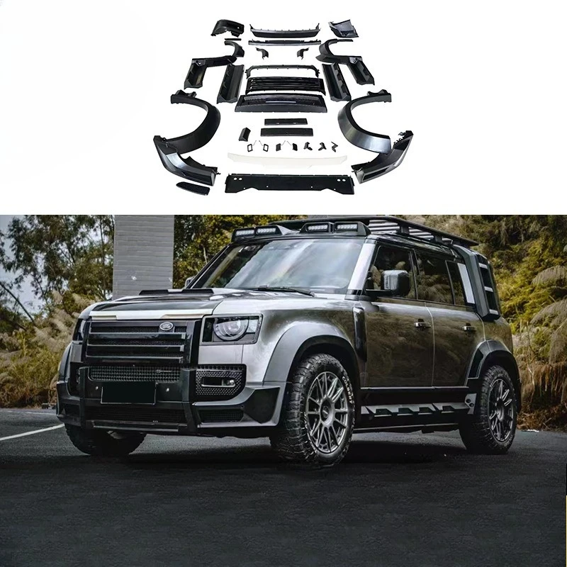 Suitable for Land Rover Defender, Wide Body Surround Body Kit, Material Modified Auto Parts Exterior