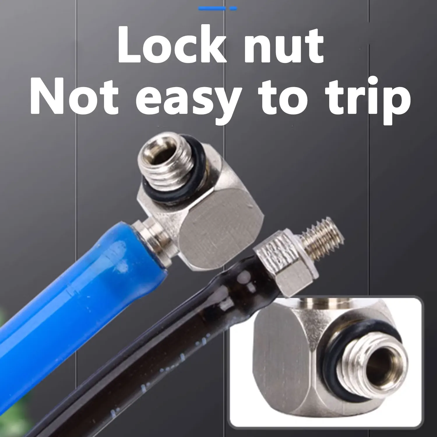 10Pcs Mini Barb Fitting Pagoda Joint M3 M4 M5 M6-Air Tube 3mm 4mm 6mm Elbow Pneumatic Tube Air Quick Connect Nickel Plated Brass