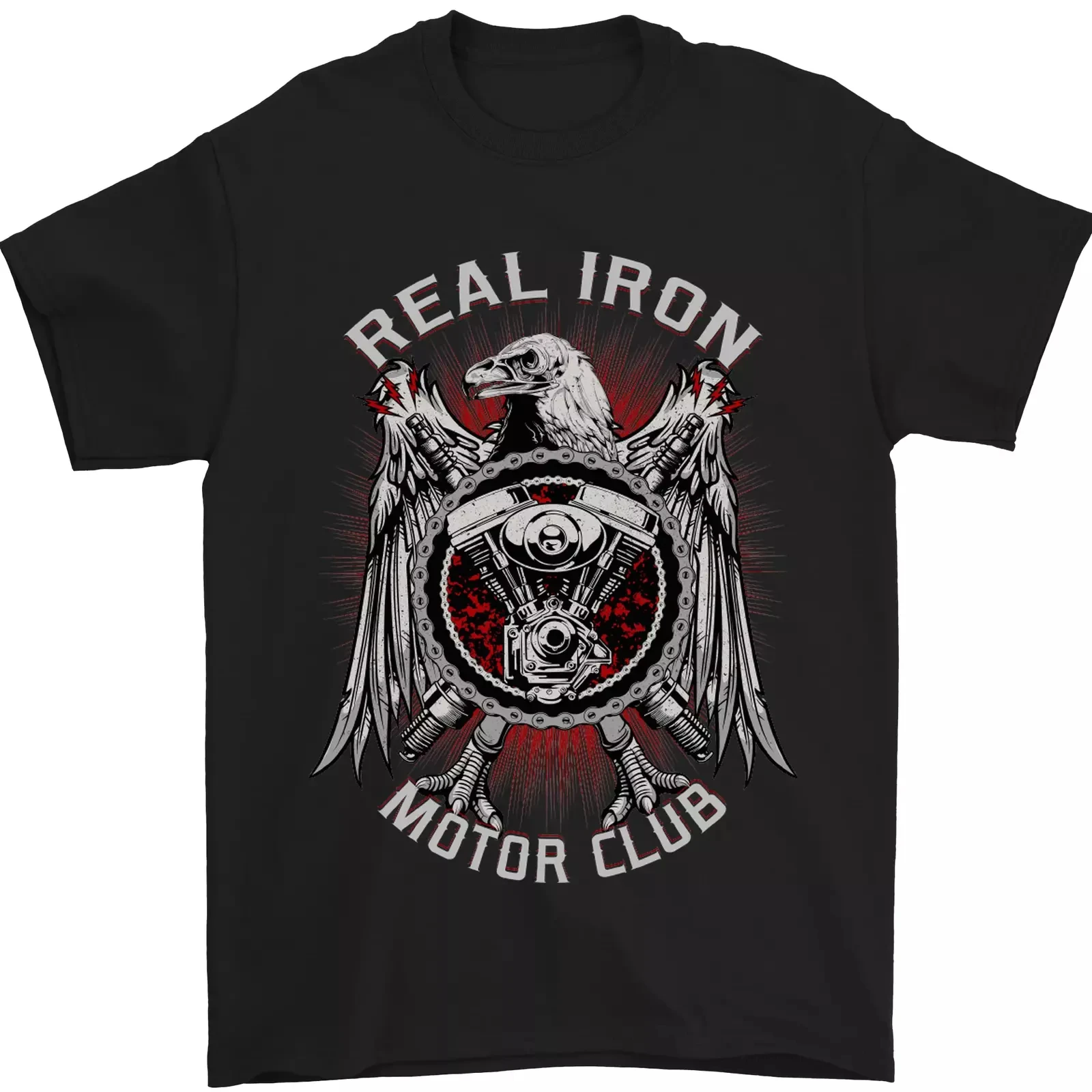 

Motorcycle Riding T-shirt Men's Summer Sweat-absorbing Breathable Top Cotton Short-sleeved Fashion Trendy Men's Clothing
