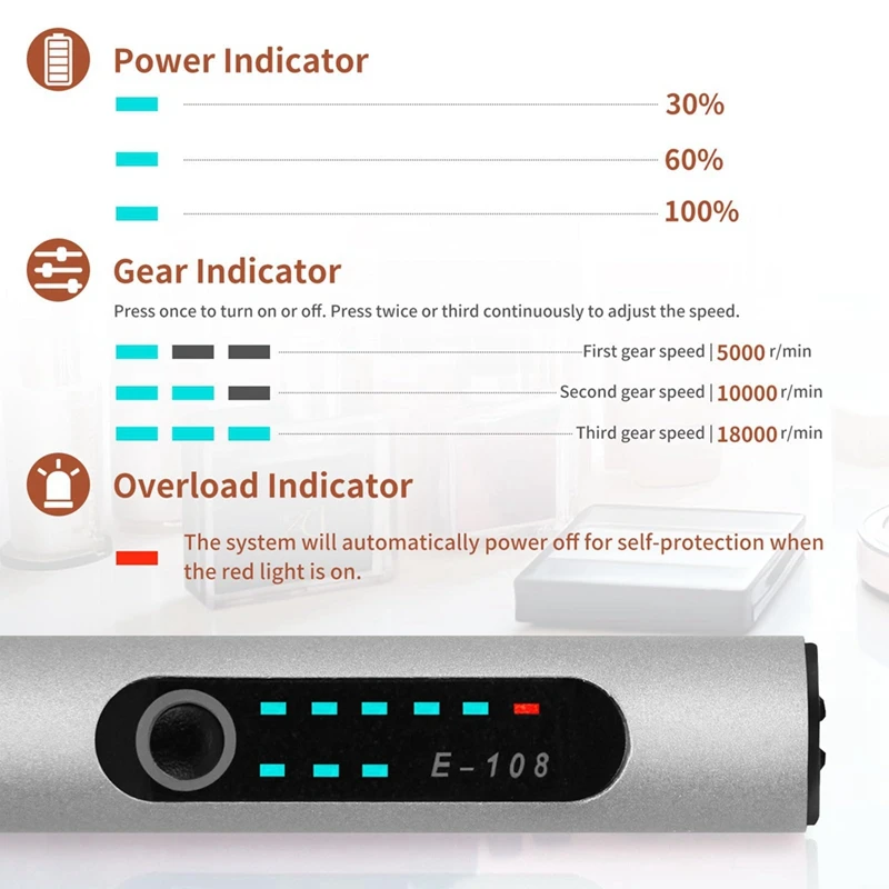 Engraving Pen With 37 Bits, USB Rechargeable Cordless Engraving Machine With Box, Portable DIY Rotary Engraver