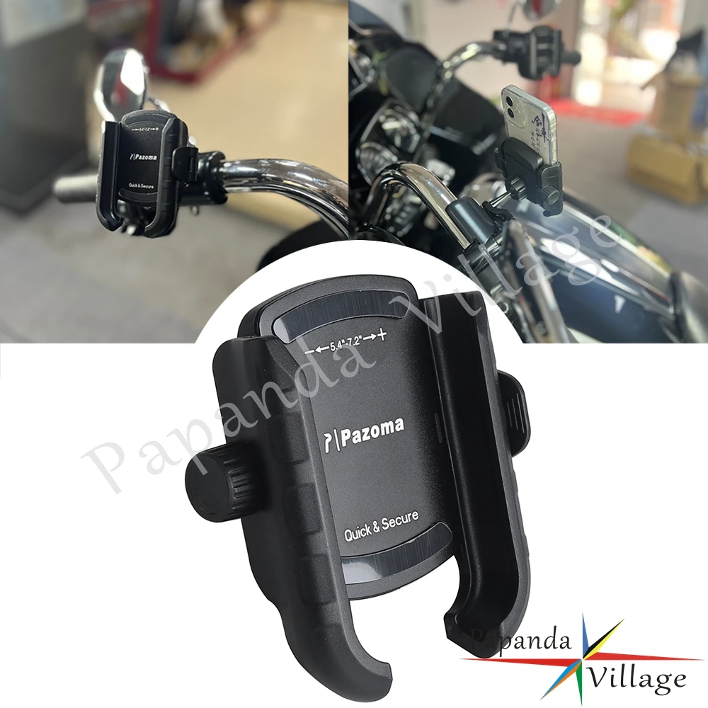 

Motorcycle Phone Holder Ball-tipped Mount For Harley Road Glide FLTRX FLTRXS FLTRUSE FLTRU CVO 2015-later Phone Carrier Brackets