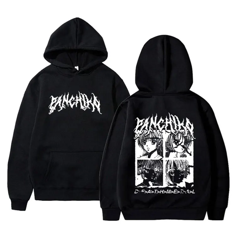 Rock Band Panchiko DEATHMETAL Album Graphic Print Hoodie Unisex Fleece Cotton Sweatshirt Men Women Vintage Oversized Hoodies