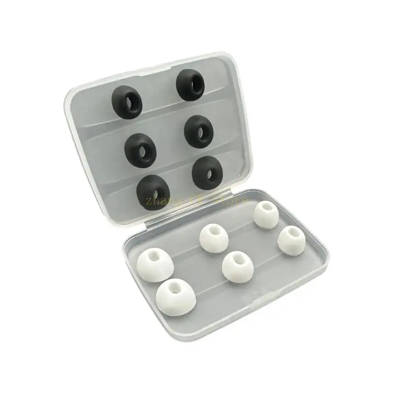 M5TD 12 Đoạn nghe Silicone Silicon được đặt với hộp lưu trữ cho /pro2