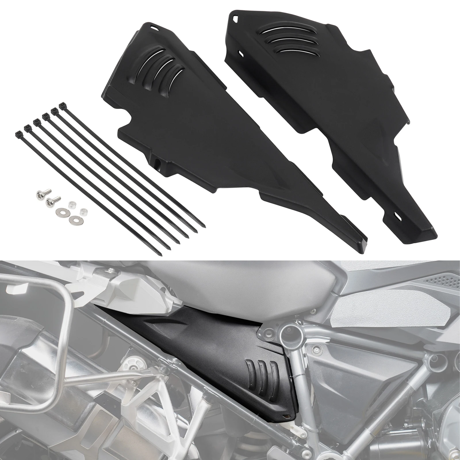 

For BMW 2018-2023 R1250GS Rear Frame Infill Fairing Motorcycle Side Panel Protection Covers for BMW R1200GS 2013-2018