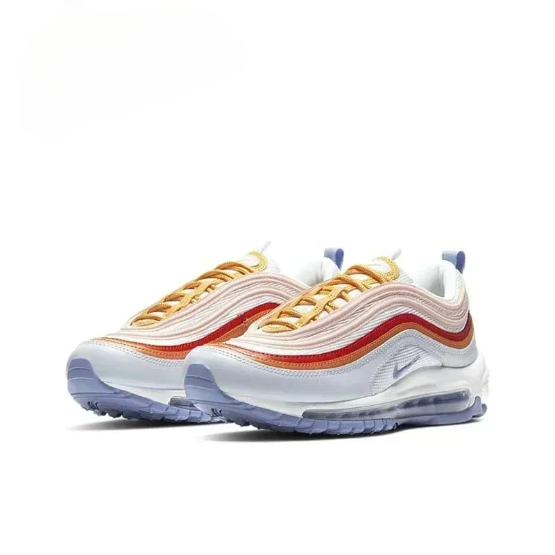 Nike Air Max 97 Men's And Women's Running Shoes BAnti-slip Wear Shock Breathable And Fashionable All Trends Match