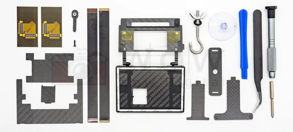 Kit de modification et d'auto-assemblage, écran LCD inclinable, puissance sombre, laboratoire, ug L Sigma fp