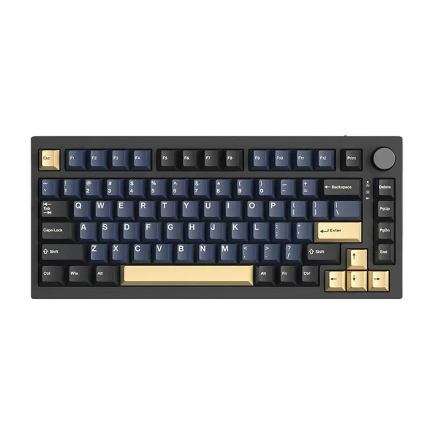 JINGSU S82 75% Layout Mechanical Keyboard Tri-mode Gasket Hot-swappable  RGB Custom Wireless Connection  Bluetooth Gaming DIY