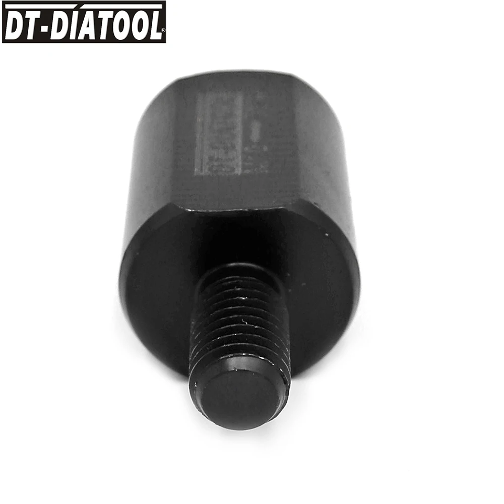 محول بتات لب ماسي بخيط مختلف ، محول عجلة طحن للمثقاب للإناث M14 إلى الذكور M10 ، 1.