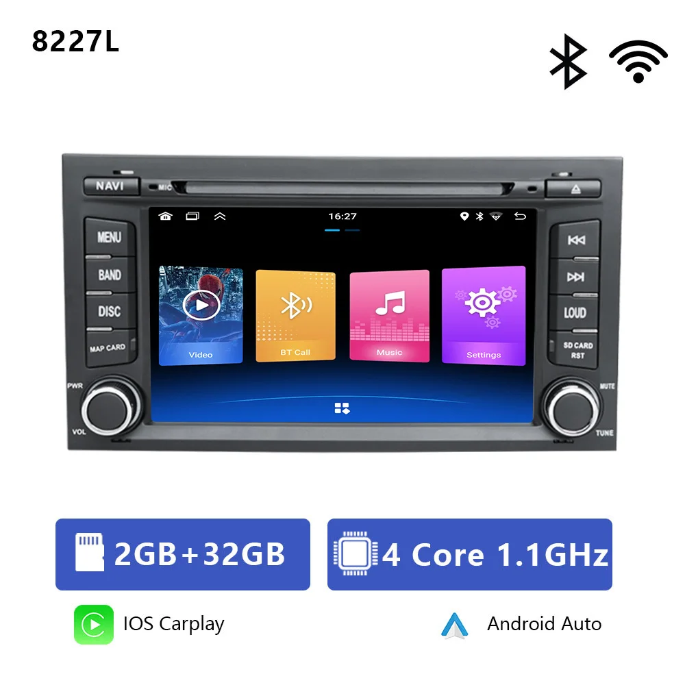 CHSTEK Autoradio Radio Carplay Voor Seat Ibiza Leon 3 5F 2012-2020 Android Auto Navigatie GPS Bluetooth WIFI multimedia Speler