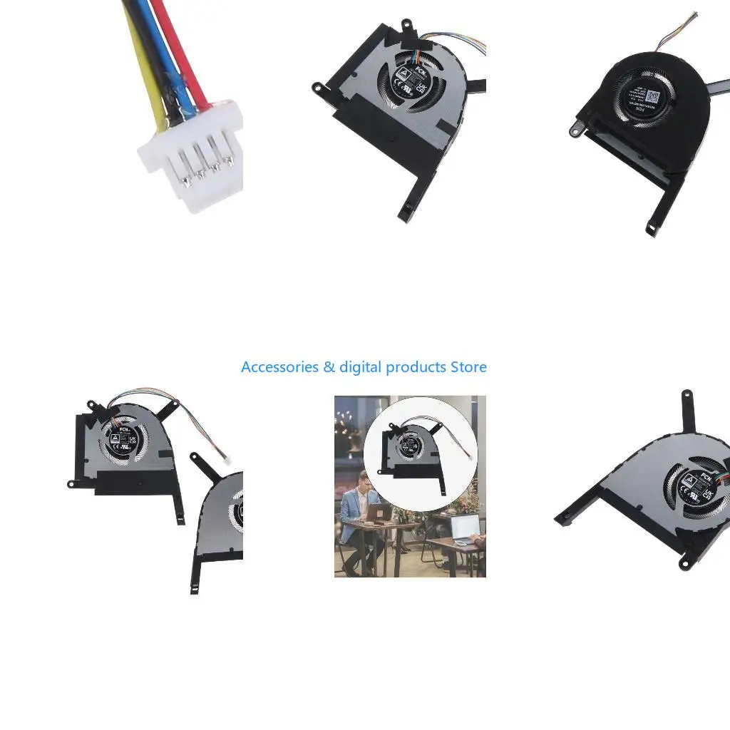 77JD Lightweight Cooling Fan Cooler for CPU/GPU/CPU&GPU for FX507 Compact-size