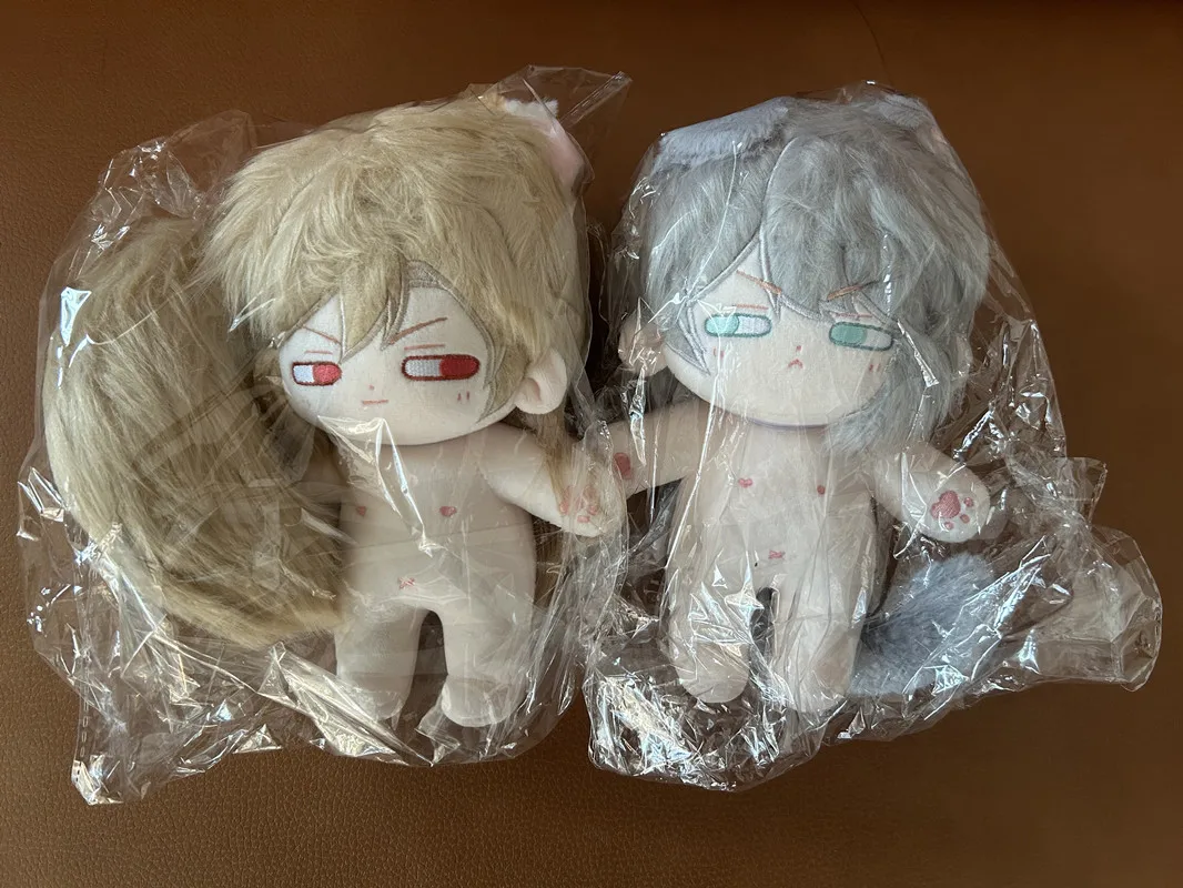 

In Stock Genshin Impact Al Haitham Kaveh 20cm Dolls Fans Gift Plush Naked Doll