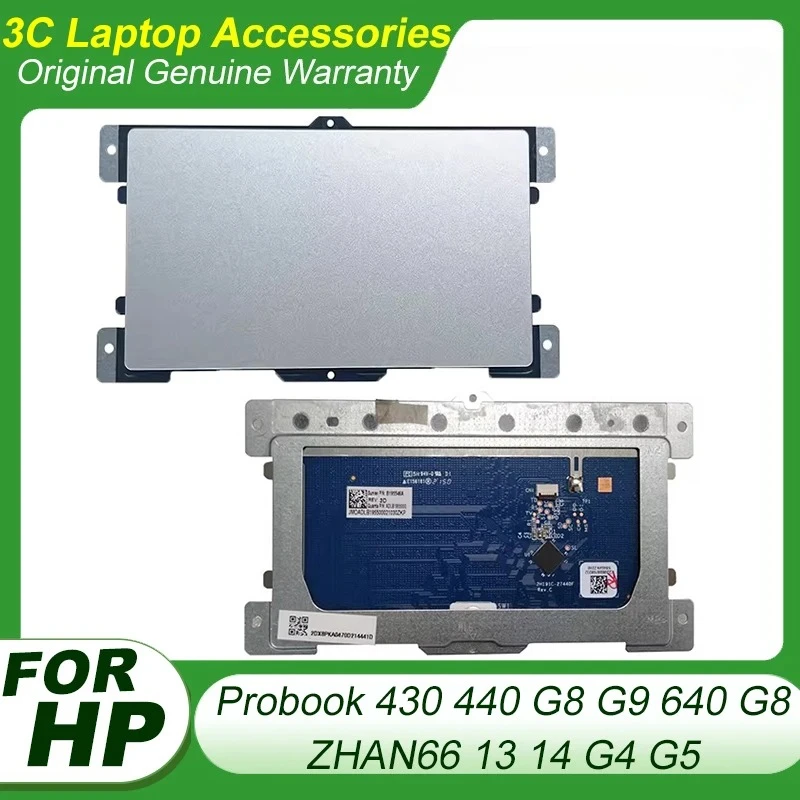 

NEW Original Touchpad for HP Probook 430 440 G8 G9 640 G8 ZHAN66 13 14 G4 G5 Laptop Trackpad Mouse Button Board Repair Accessory