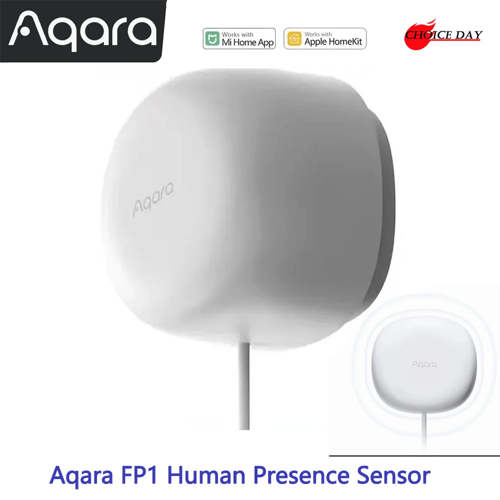 

Aqara FP1 Датчик присутствия человека Zigbee 3,0 Высокоточный детектор Умный дом Датчик выхода человеческого тела Поддержка Apple Homekit