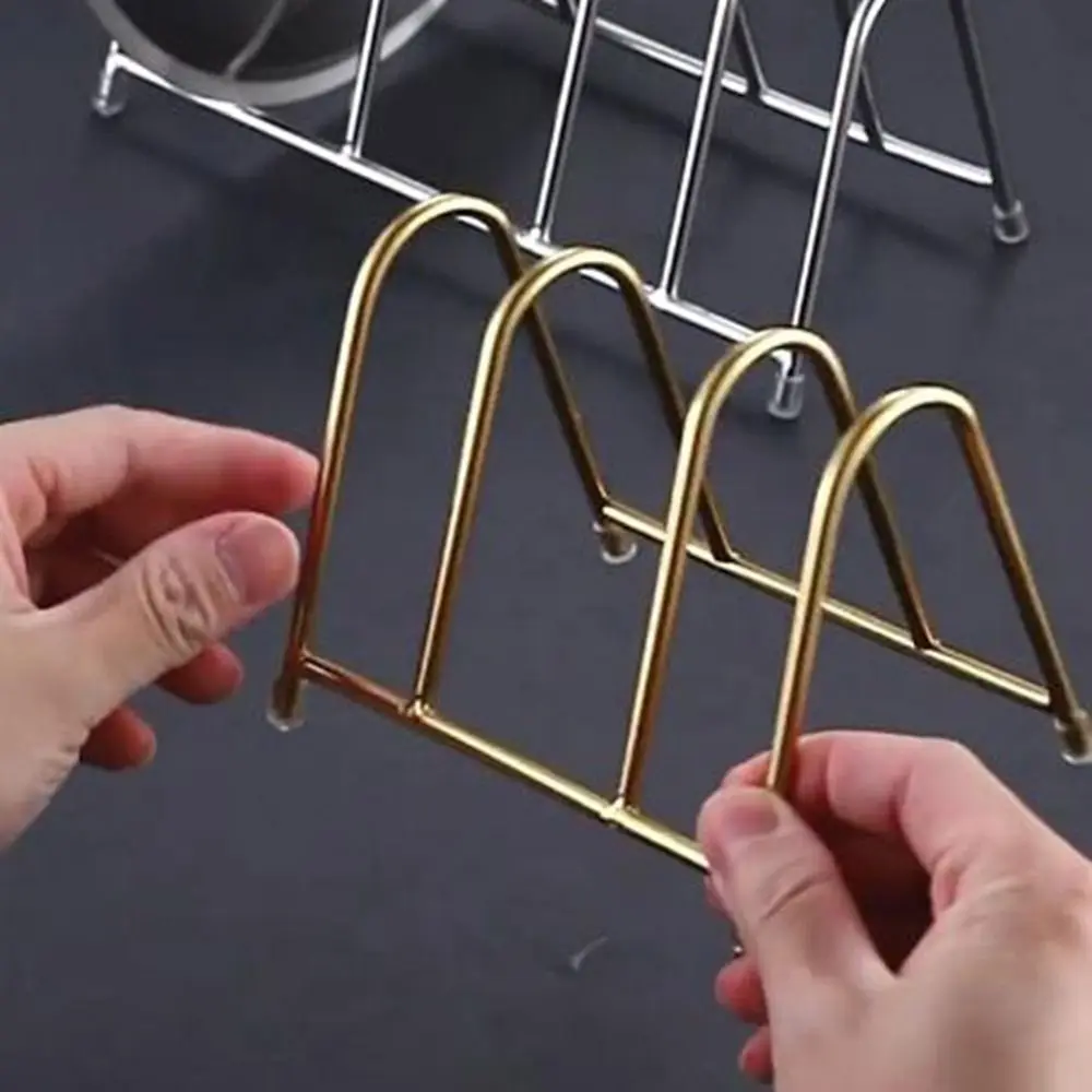 Portaoggetti per coperchio per pentola in acciaio inossidabile Porta coperchio per pentola verticale antiruggine Porta tagliere salvaspazio a prova di umidità