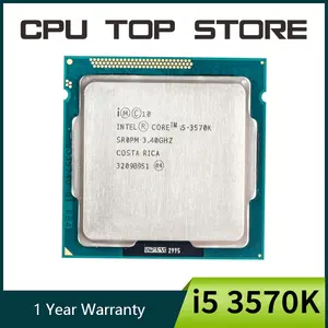 CPU Intel Core i5 3570k CPU processor, 4 nuclei, 4 thread, 77W, LGA 1155, 3.4 GHz 8 Main Sales Processor I5 - №6