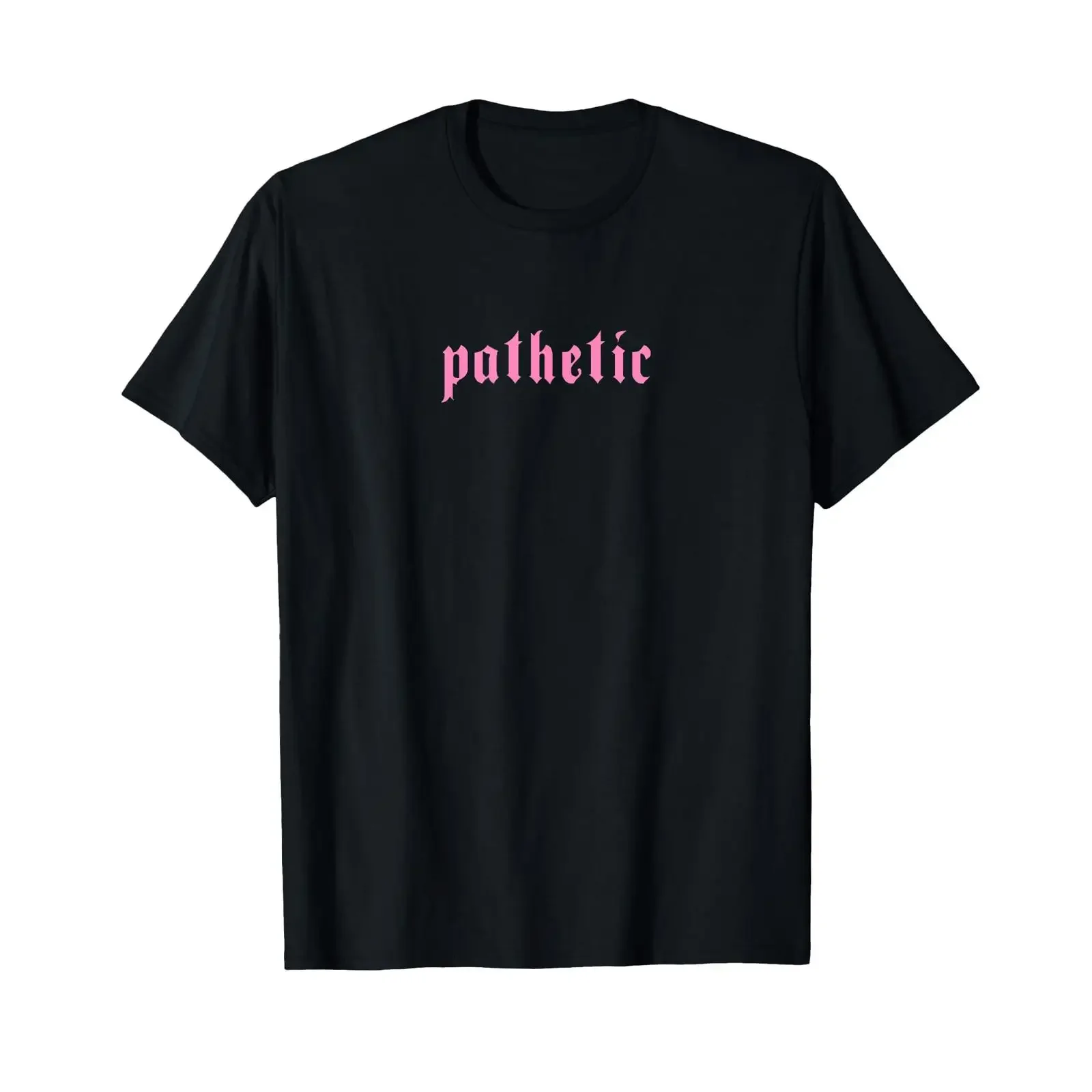 Pathetic Soft Goth Pastel Aesthetic E Girl T Shirt vintage Washed streetwear Breathable homme Unisex Versatile