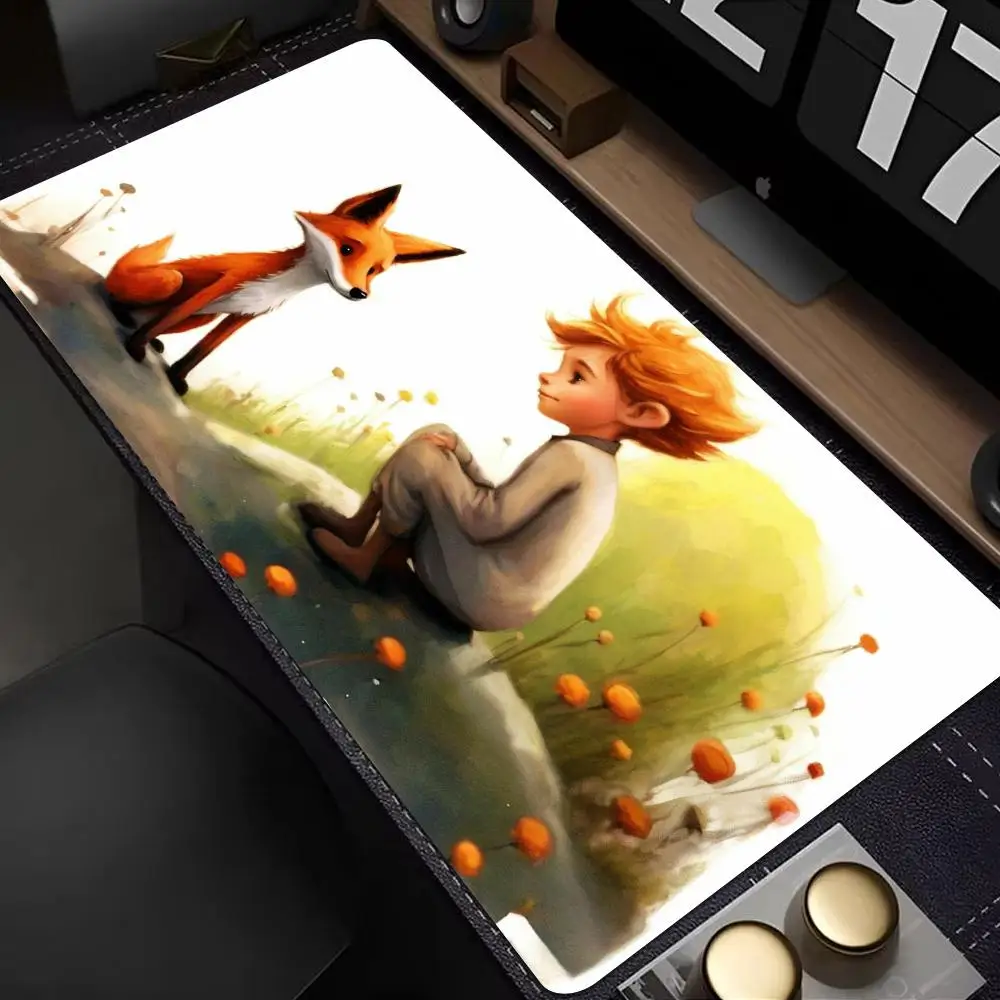 

Little Prince Mouse Pad Mouse Pad XXL Gaming Accessories Office Gamer Keyboard Desk Mat Non-Slip Laptop Large Mousepad