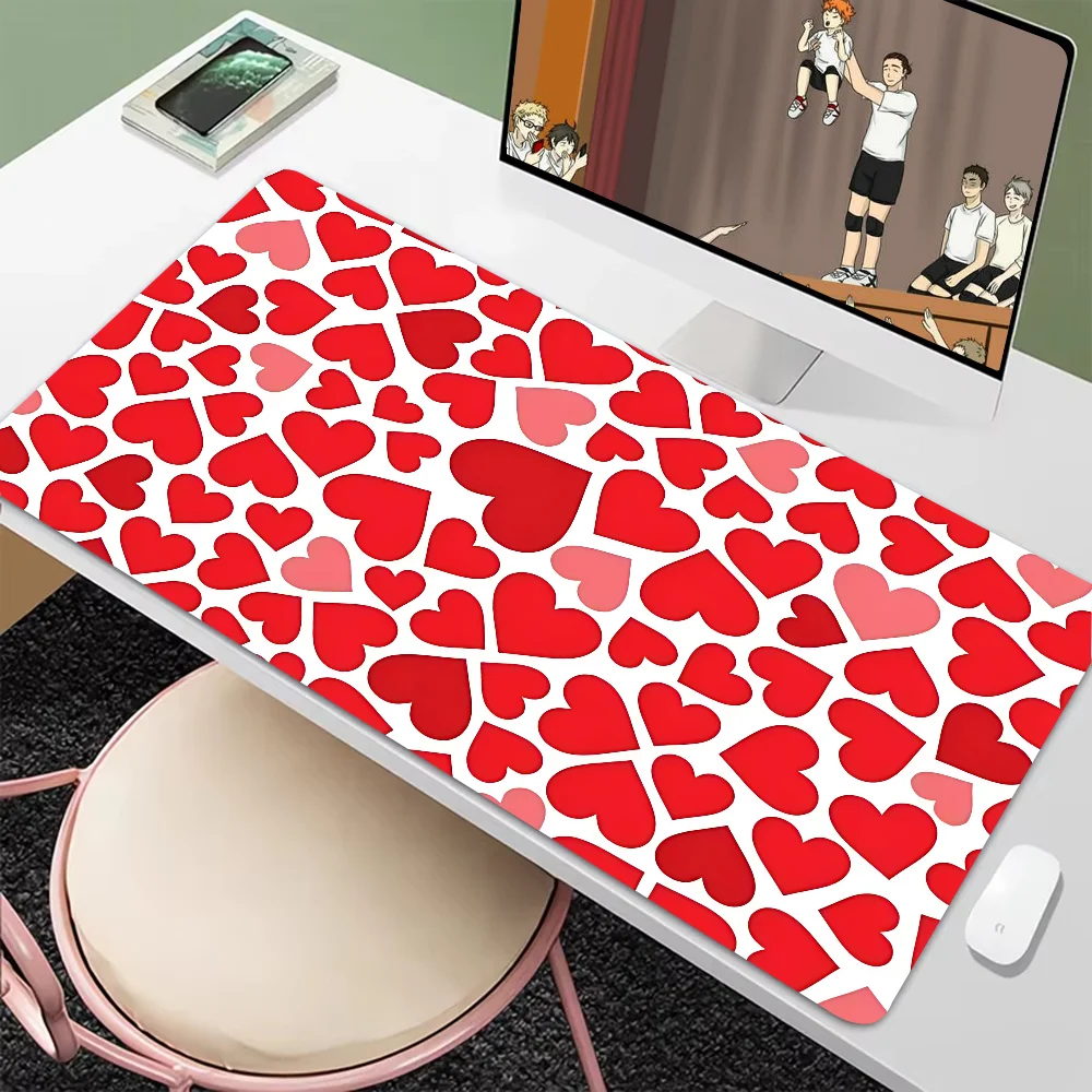 Coffee Love Heart Mousepad New Arrivals Large Gaming Mousepad L XL XXL Gamer Mouse Pad Size For Keyboards Mat