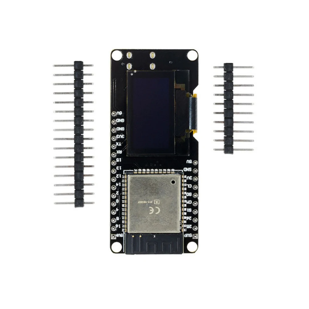 for IoT Project ESP32 Development Board CP2102 with 0.96 Inch OLED 2.4GHz Dual Mode WiFi BLE Module LwIP Protocol AP STA AP+STA
